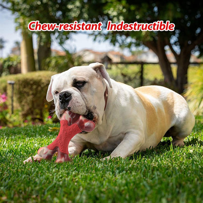 Large Dog Chew Toy for Aggressive Chewers- Tough Dog Toys Indestructible Bone Dog Toy,Nylon Durable Dog Teething Chew Dog Toys for Large/Medium Dogs