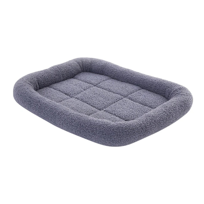 Large Dogs Bed Pet Sofa Bed Mats Super Soft Sherpa Crate Cushion Dog and Pet Bed Pet Carrier Pet Bed in Fleece Machine Washable