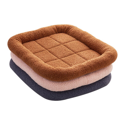 Large Dogs Bed Pet Sofa Bed Mats Super Soft Sherpa Crate Cushion Dog and Pet Bed Pet Carrier Pet Bed in Fleece Machine Washable